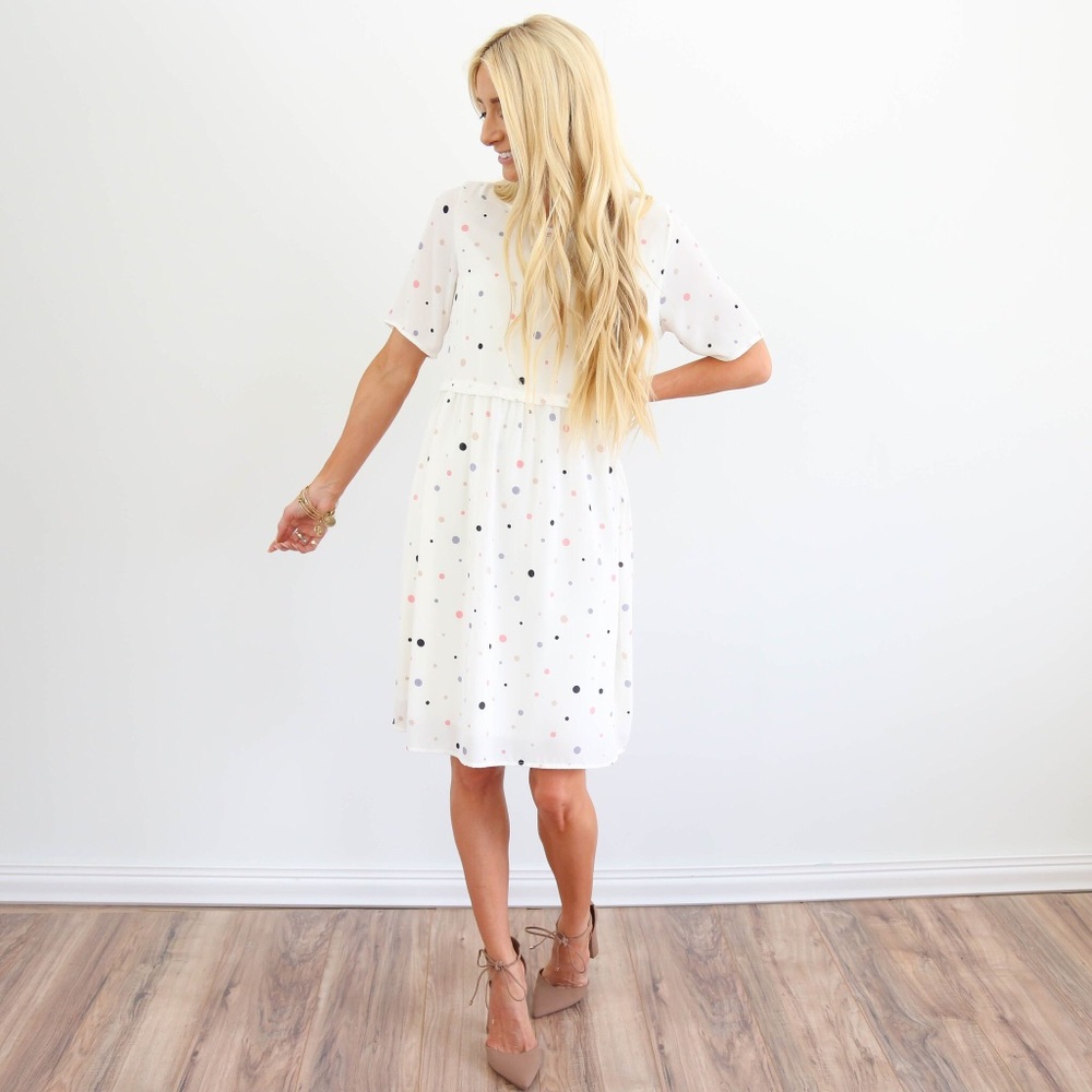 Stevie Hender Polka dot dress